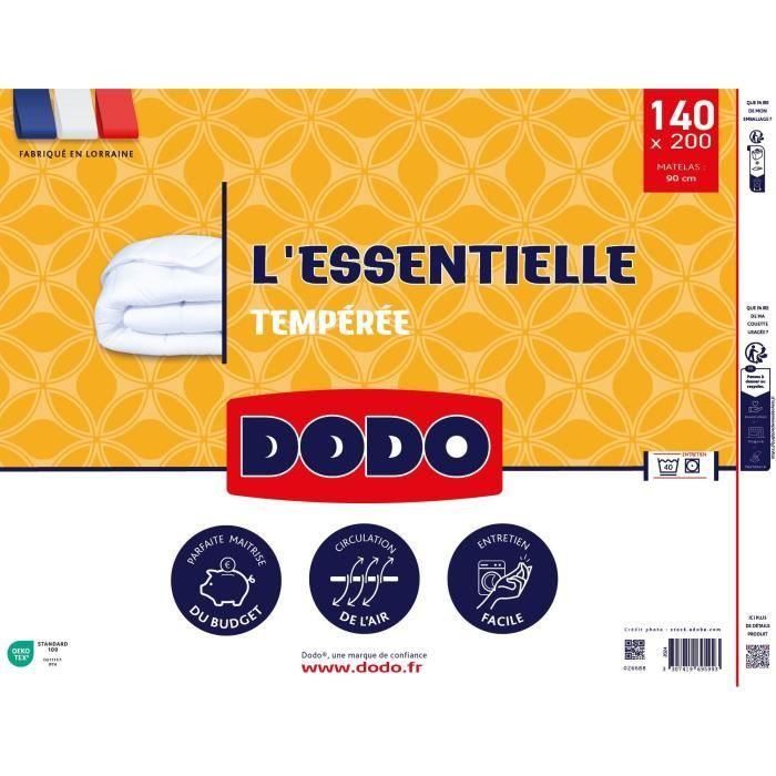 Edredón Templado DODO - L'ESSENTIELLE - 140x200cm - 100% Poliéster VOLUPT'AIR 250gr/m² 1 Edredón Templado DODO - L'ESSENTIELLE - 140x200cm - 100% Poliéster VOLUPT'AIR 250gr/m² 1