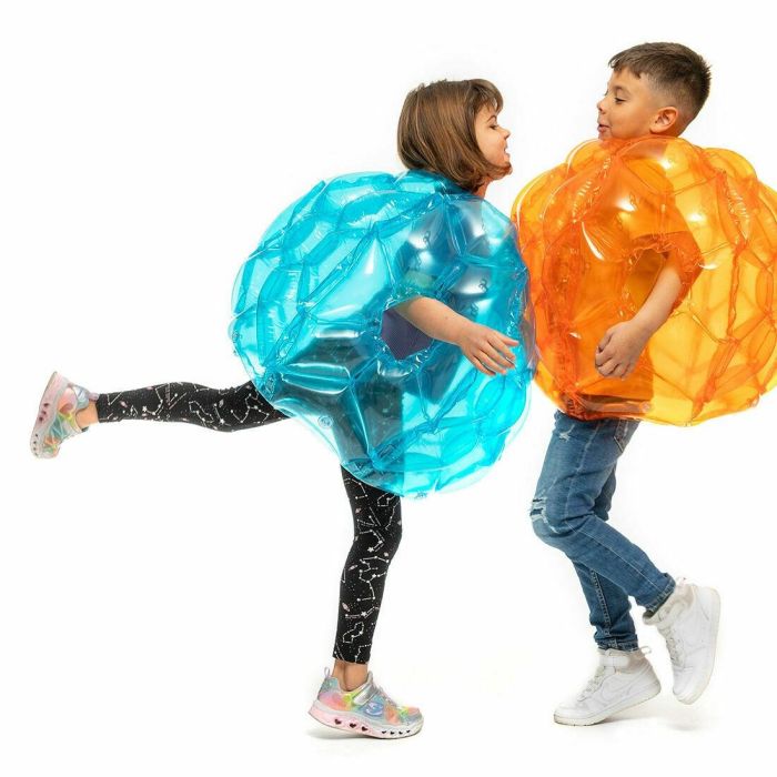 Pack Pelota Burbuja Hinchable Gigante Parachoques y Juguete Aspersor Rociador de Agua InnovaGoods 23