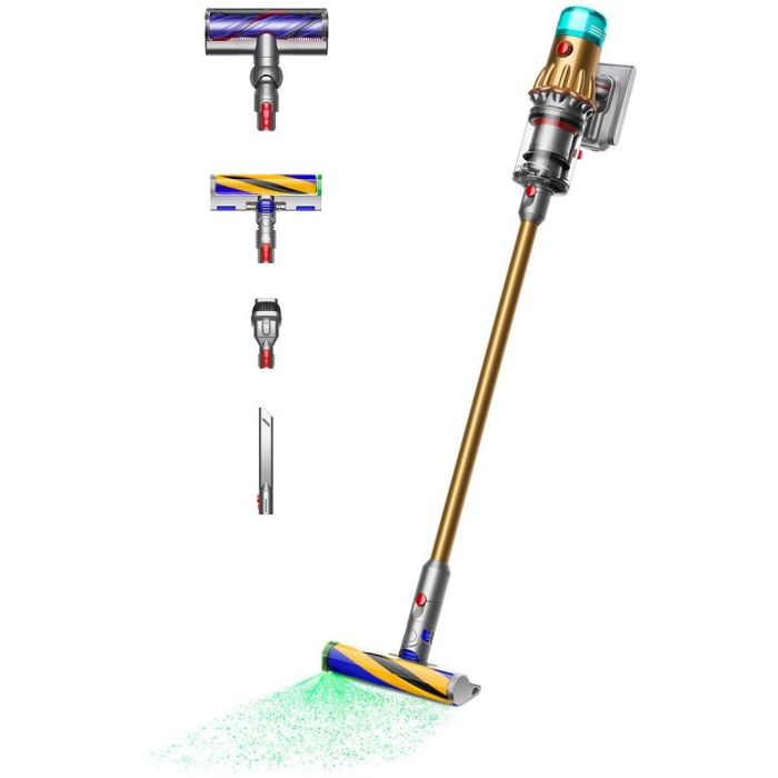 Dyson V12 Detect Slim Absolute Aspiradora Escoba 2 en 1 Sin Bolsa HEPA Oro 60 min Autonomía 0 Dyson V12 Detect Slim Absolute Aspiradora Escoba 2 en 1 Sin Bolsa HEPA Oro 60 min Autonomía 0
