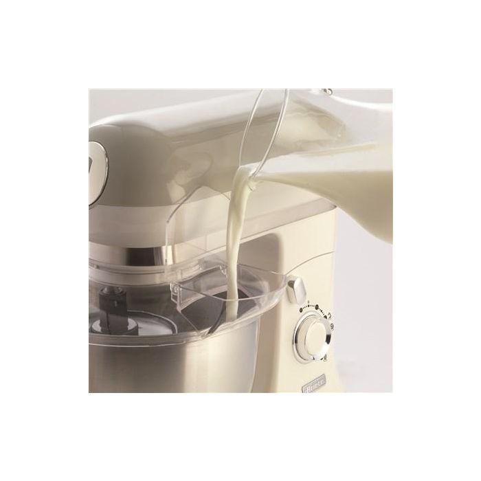 Ariete 1588/03 Robot de Cocina Vintage Beige con Bol de Acero Inoxidable y 10 Velocidades 3 Ariete 1588/03 Robot de Cocina Vintage Beige con Bol de Acero Inoxidable y 10 Velocidades 3