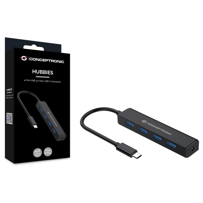 Conceptronic USB-HUB 4-Port USB3.1 Type-C - 4x USB 3.0 sw 29 3