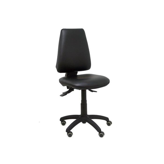 Silla Piqueras Y Crespo Elche S Mecanismo Asincro Regulable En Altura Ruedas Parquet Asiento Y Respaldo Tapizado Similpiel Negro
