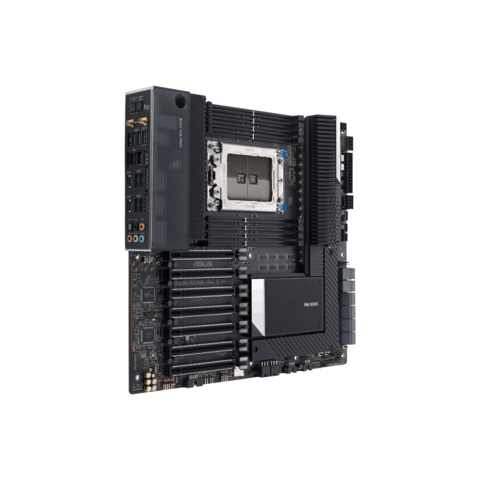 PLACA ASUS PRO WS WRX90E-SAGE SE,AMD,sTR5,WRX90,8DDR5,4SATA3+4M.2,LAN 1GB+10GB,2USB4.0+6USB3.2,EEB 7 PLACA ASUS PRO WS WRX90E-SAGE SE,AMD,sTR5,WRX90,8DDR5,4SATA3+4M.2,LAN 1GB+10GB,2USB4.0+6USB3.2,EEB 7