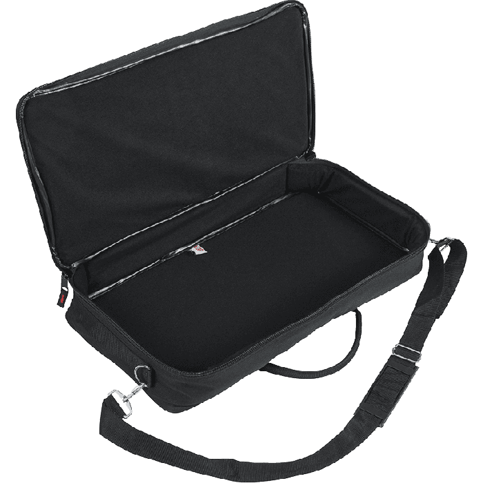 GATOR Funda Teclado Microkorg GKB - Funda Negra para Microteclado con Correa Gator 2