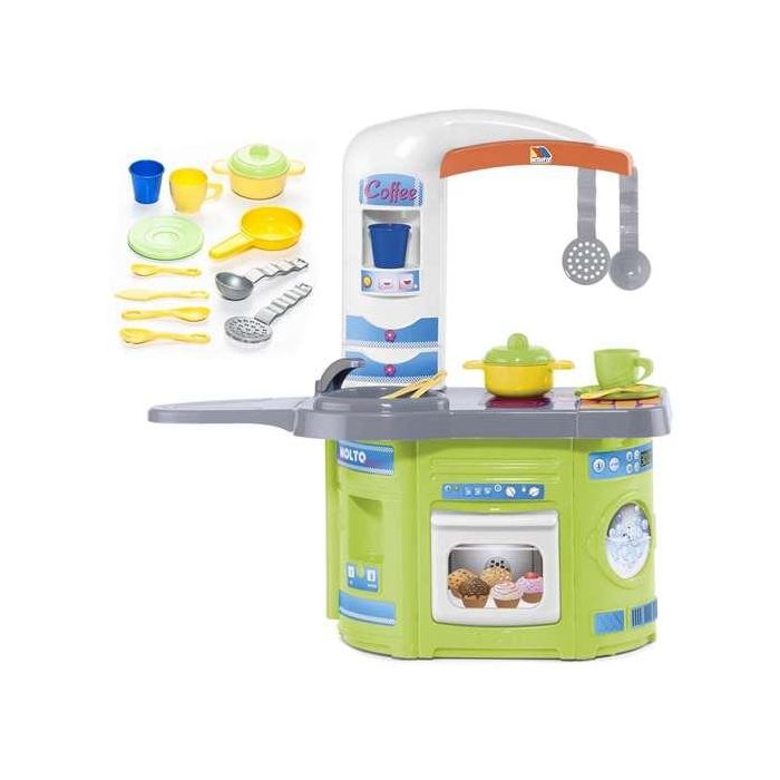 Molto Mi Primera Cocina 68 cm con 12 Accesorios para Niños Molto Mi Primera Cocina 68 cm con 12 Accesorios para Niños