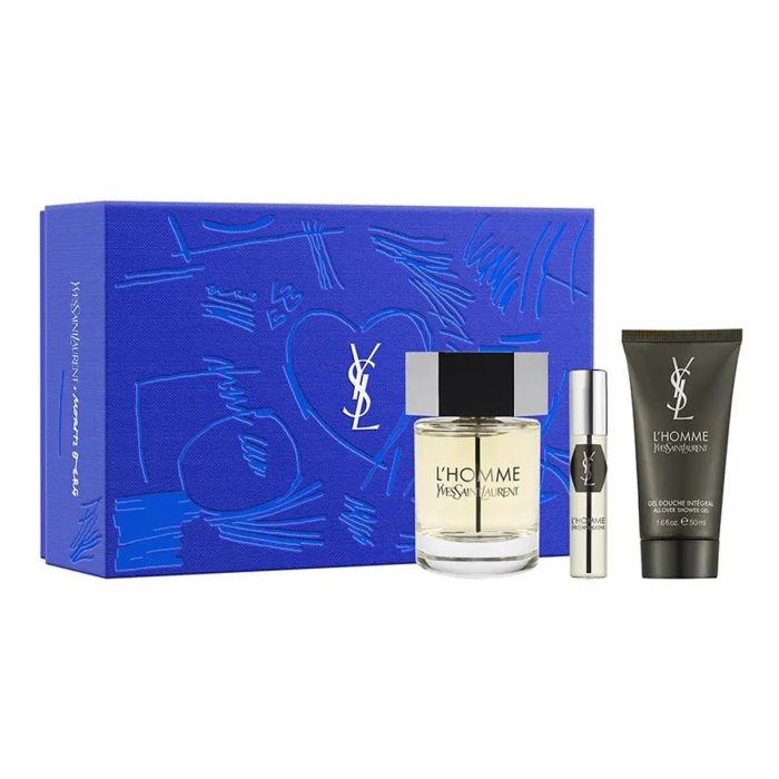 Yves Saint Laurent L'homme eau de toilette 100 ml + desodorante 1 unidad + gel de baño 50 ml Yves Saint Laurent L'homme eau de toilette 100 ml + desodorante 1 unidad + gel de baño 50 ml