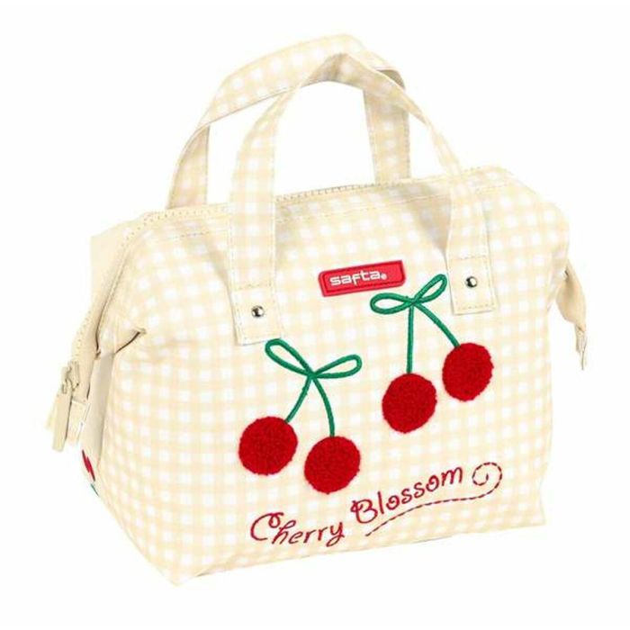 Neceser con asas safta "cherry" 26,5x17,5x12,5cm 3 Neceser con asas safta "cherry" 26,5x17,5x12,5cm 3