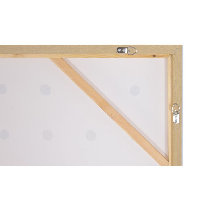 DKD Home Decor Cuadro Moderno Multicolor Blanco 4 x 140 x 100 cm (2 Unidades)