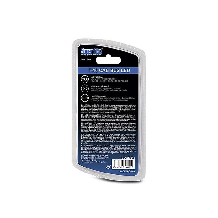 Ledriving Bomba LED Can-Bus Blanca SMD para Posición 10 BOM12611
