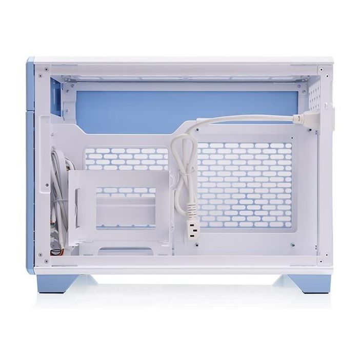 Thermaltake TR100 Mini Tower Caja PC Azul, Soporte Fuentes SFX, Radiadores 120/240mm, Ventiladores 120/140mm, Bahías 2.5" 4 Thermaltake TR100 Mini Tower Caja PC Azul, Soporte Fuentes SFX, Radiadores 120/240mm, Ventiladores 120/140mm, Bahías 2.5" 4