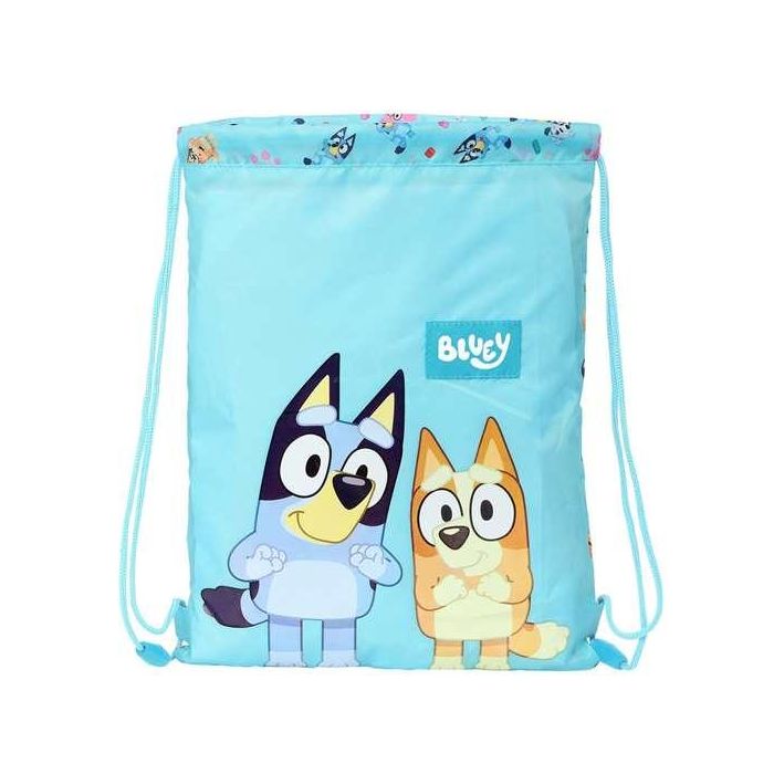 Saco Plano Safta Junior Bluey 340x260x10 mm