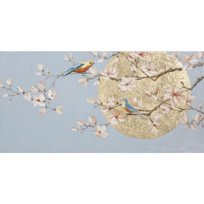 DKD Home Decor Cuadro Oriental Multicolor 3.7 x 60 x 120 cm (2 Unidades) 1