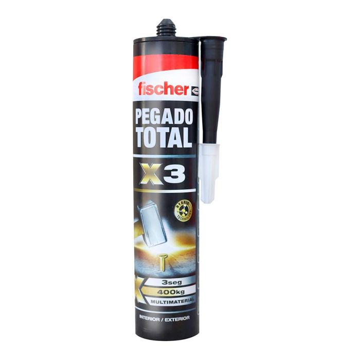 Pegado total x3 adhesivo 560778 fischer 290 ml