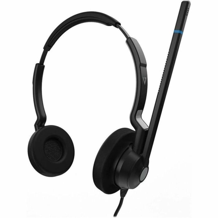 Auricular con Micrófono Gaming V7 NA Negro