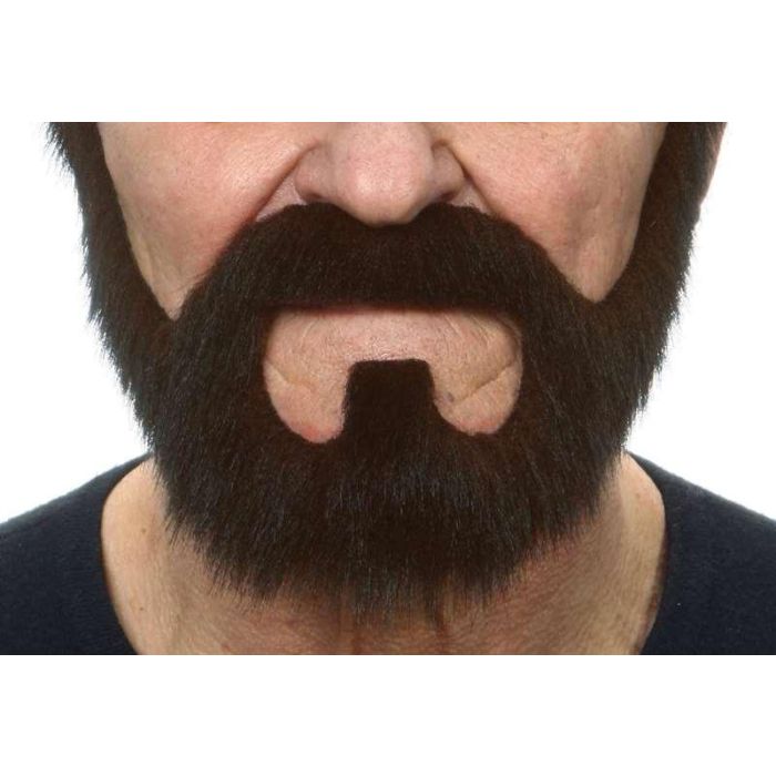 Barba y bigote adulto talla única Barba y bigote adulto talla única