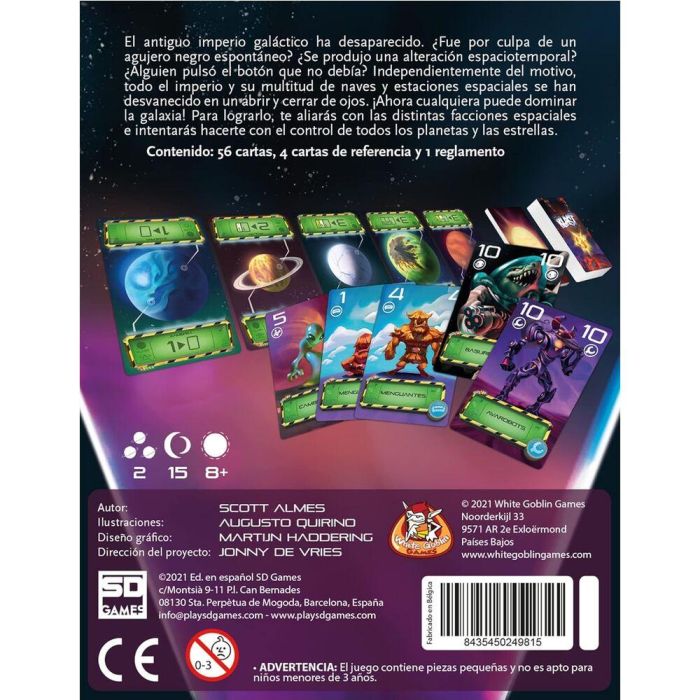 Sd games Juego Mesa Blast Pegi 8, Edad Recomendada 8+, Duración Partida 15 min. 3 Sd games Juego Mesa Blast Pegi 8, Edad Recomendada 8+, Duración Partida 15 min. 3