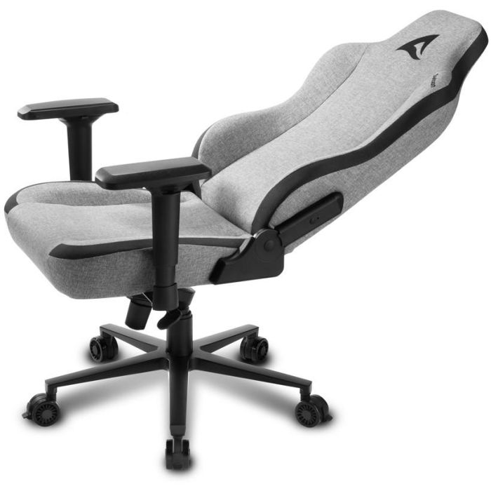 Sharkoon SGS40 Silla Gaming de Tela - Gris/Negro 4