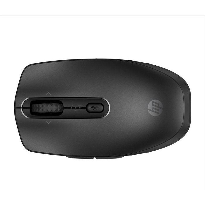 HP Ratón 695 Inalámbrico Bluetooth Recargable Negro Óptico 4000 DPI 7 Botones 6