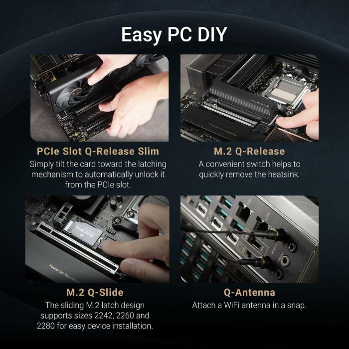 Asus PROART X870E-CREATOR WiFi Placa Base 23 Asus PROART X870E-CREATOR WiFi Placa Base 23