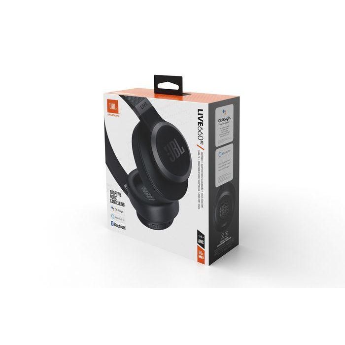 JBL JBL LIVE 660NC, Wireless Over-Ear Noise-Cancelling Headphones with Mic, Black 7 JBL JBL LIVE 660NC, Wireless Over-Ear Noise-Cancelling Headphones with Mic, Black 7