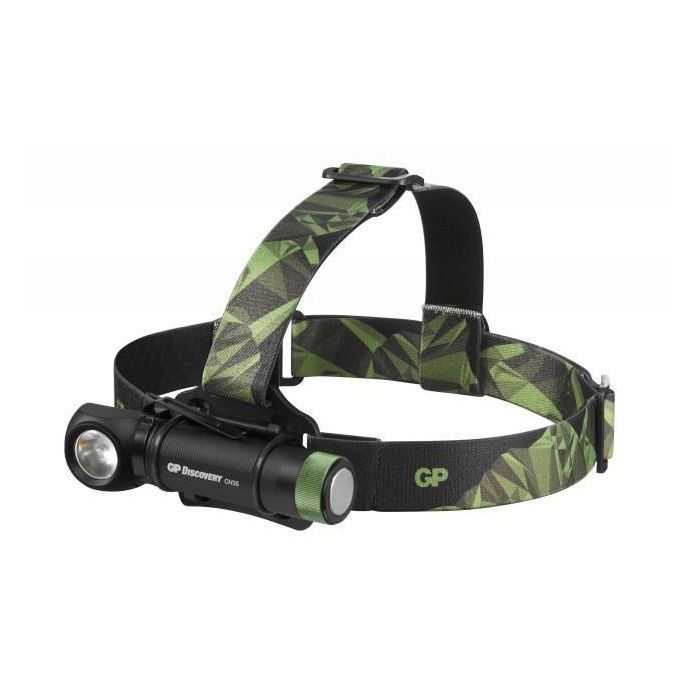 GP Discovery Rechargeable Multipurpose Headlamp & Flashlight 600lm - CHR35 GP Discovery Rechargeable Multipurpose Headlamp & Flashlight 600lm - CHR35