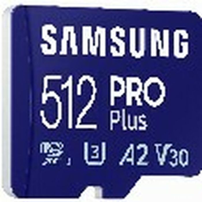 Tarjeta de Memoria Micro SD con Adaptador Samsung MB-MD512SA/EU 512 GB 33