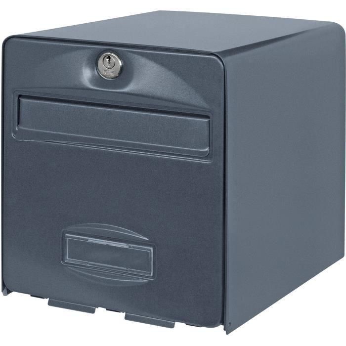 Box Burg Wachter Balthazar 2 puertas - A pie - Acero galvanizado - Apertura total - Antracita - Hecho en Francia 1 Box Burg Wachter Balthazar 2 puertas - A pie - Acero galvanizado - Apertura total - Antracita - Hecho en Francia 1