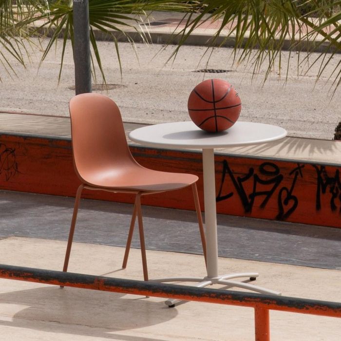 Silla Caldera Pp-Metal Exterior 50 X 53 X 85 cm