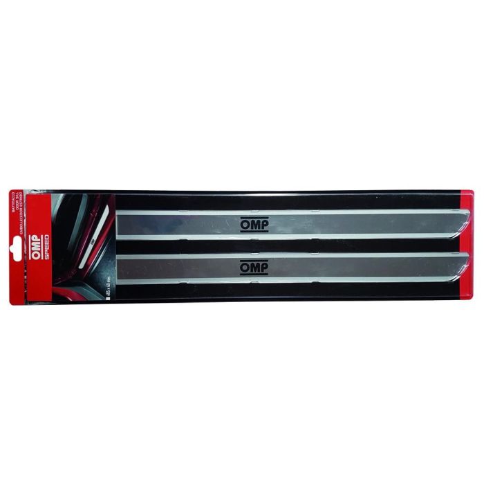 OMP OMP13130301 Umbral de Puerta 650x40 mm Negro Talla M de Aluminio | Diseño Deportivo, Fácil Instalación con Adhesivo 3M OMP OMP13130301 Umbral de Puerta 650x40 mm Negro Talla M de Aluminio | Diseño Deportivo, Fácil Instalación con Adhesivo 3M