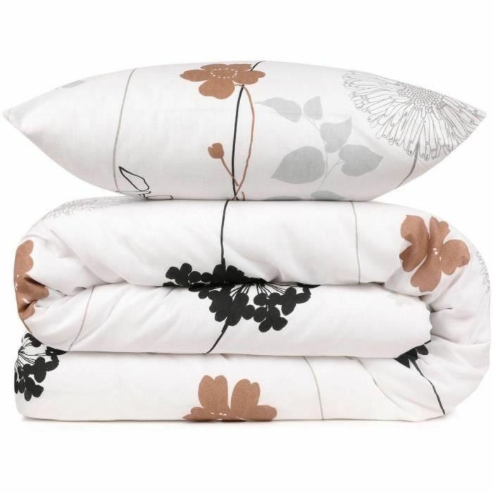 Juego de Cama Blanco 220x240 cm con 2 Fundas de Almohada 60x60 cm - 65% Algodón, 35% Poliéster - ASI8681181528631 6