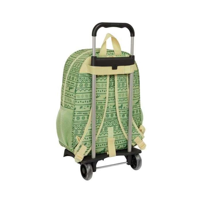 Mochila Escolar con Ruedas Mufasa Verde Beige 33 x 42 x 14 cm 4 Mochila Escolar con Ruedas Mufasa Verde Beige 33 x 42 x 14 cm 4