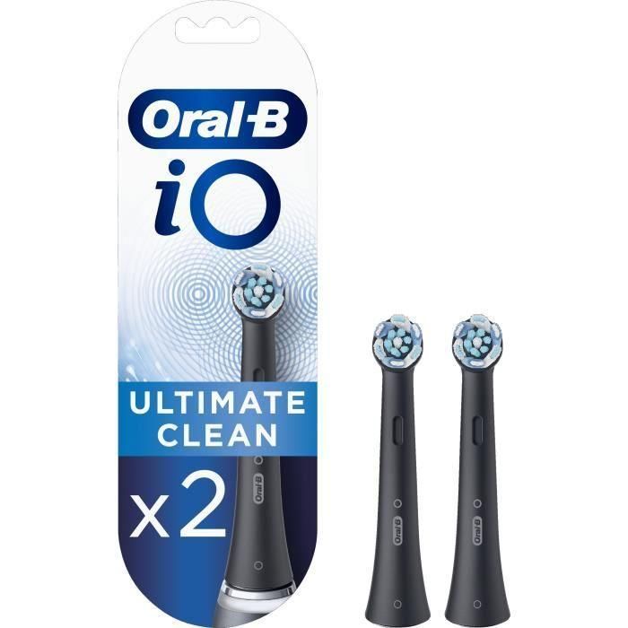 Cepillos Oral-B iO Ultimate Clean Black, 2 x