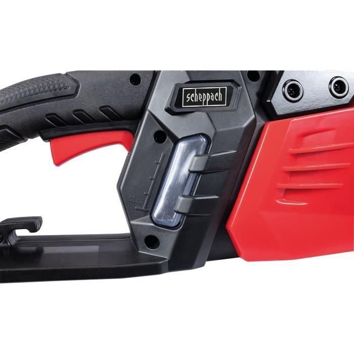 SCHEPPACH Motosierra eléctrica CSE2600 - 45,5 cm - 2400 W - Negro y rojo 1 SCHEPPACH Motosierra eléctrica CSE2600 - 45,5 cm - 2400 W - Negro y rojo 1