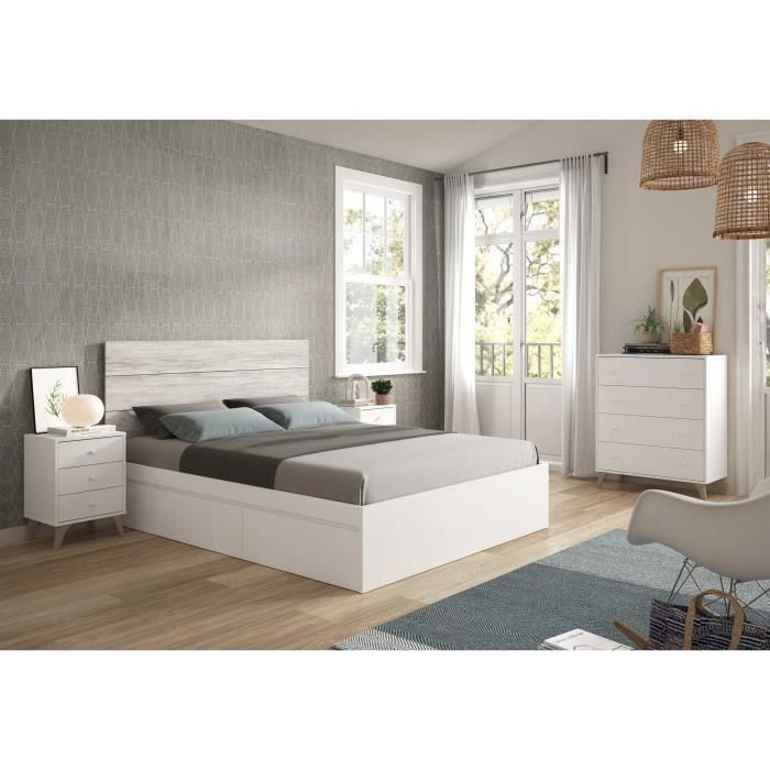 Cómoda - Sweet - 4 cajones - Blanco - 95 x 77,5 x 40 cm 2