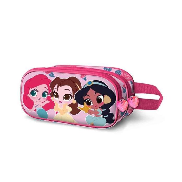 Karactermania Estuche Portatodo Doble 3D Princesas Disney Flowers Rosa Poliéster EVA 2 Compartimentos 22 x 8 x 10 cm 0 Karactermania Estuche Portatodo Doble 3D Princesas Disney Flowers Rosa Poliéster EVA 2 Compartimentos 22 x 8 x 10 cm 0