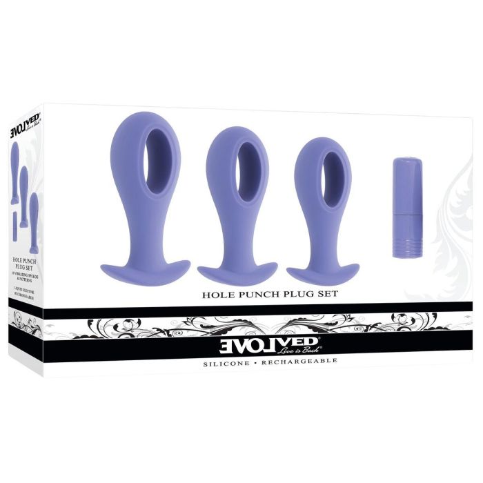 Plug Anal Evolved Morado (8,9 cm) (9,5 cm) (10,1 cm) 1