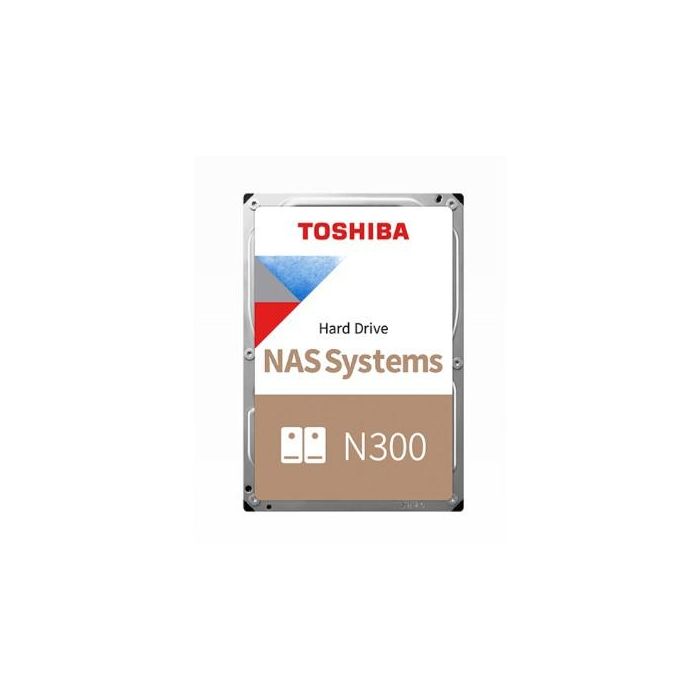 Toshiba N300 NAS Disco Duro Interno 10TB SATA3 3.5" 7200RPM 512MB para Servidor Bulk 0 Toshiba N300 NAS Disco Duro Interno 10TB SATA3 3.5" 7200RPM 512MB para Servidor Bulk 0