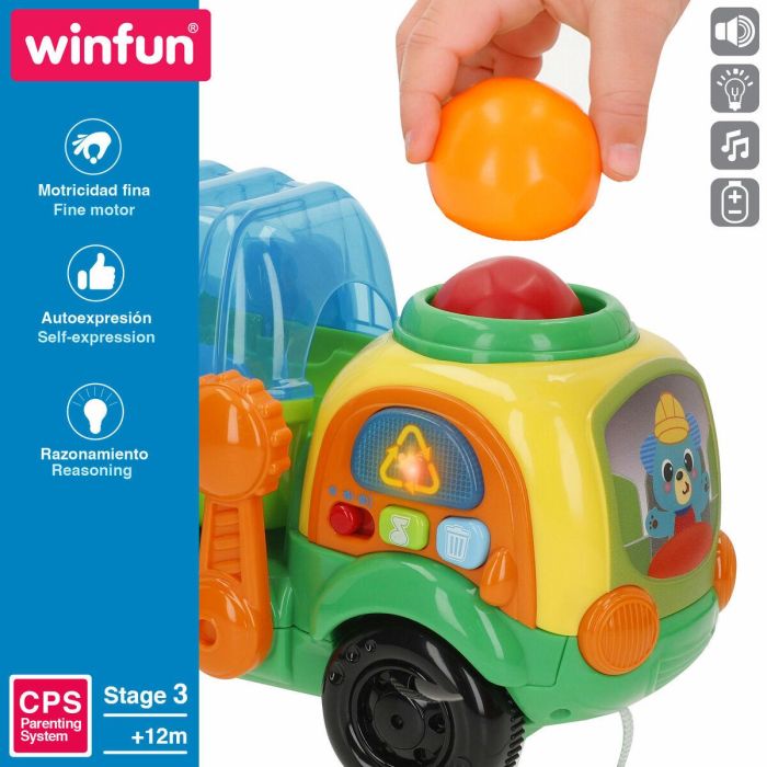 Juguete de arrastre Winfun 25 x 17 x 12 cm (4 Unidades) 4 Juguete de arrastre Winfun 25 x 17 x 12 cm (4 Unidades) 4