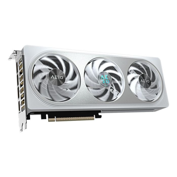 GIGABYTE GV-N5060AERO OC-8GD Tarjeta Gráfica NVIDIA GeForce RTX 5060 AERO OC, 8GB GDDR7, PCI Express 5.0, Windforce 3X 2