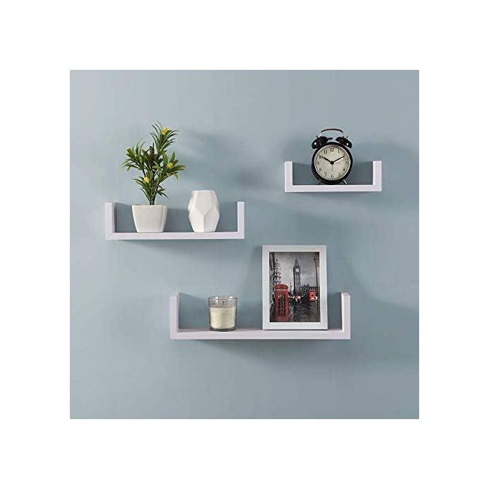 Set-3 Estante Flotan.42/34/26 White Moblekit (6 Unidades) 2