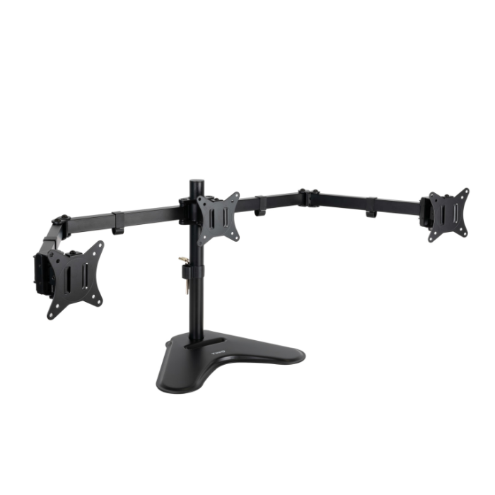 TOOQ SOPORTE MESA PANT. GIRA INCLI 3 BRAZOS 17-27 NEGRO TOOQ SOPORTE MESA PANT. GIRA INCLI 3 BRAZOS 17-27 NEGRO