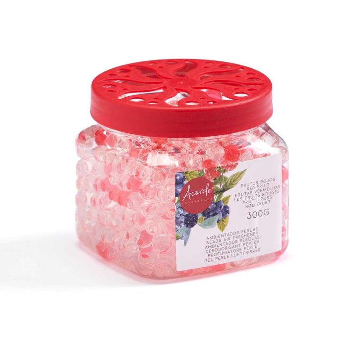 Ambientador Bolas Gel Frutos Rojo 300 Gm Acorde 8X9CM (12 Unidades) 1 Ambientador Bolas Gel Frutos Rojo 300 Gm Acorde 8X9CM (12 Unidades) 1