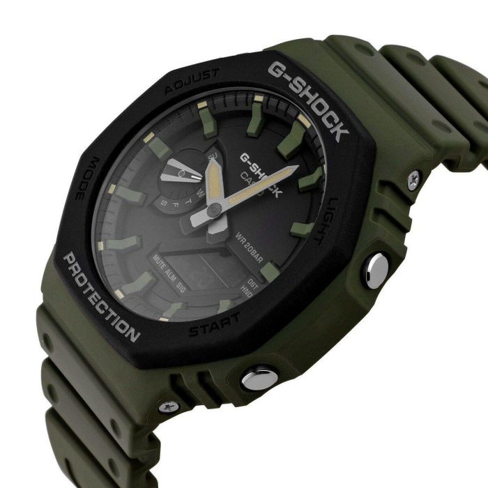 Reloj Hombre Casio G-Shock OAK LAYERED BEZEL Negro (Ø 44,5 mm) (Ø 45 mm) 2 Reloj Hombre Casio G-Shock OAK LAYERED BEZEL Negro (Ø 44,5 mm) (Ø 45 mm) 2