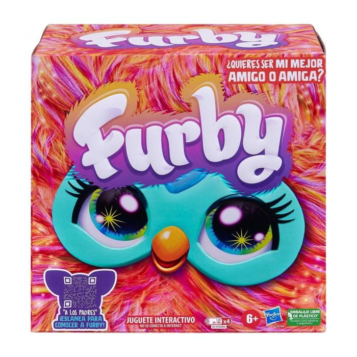 Hasbro Furby Naranja Coral - Juguete Interactivo con Reconocimiento de Voz, Modos de Juego y Lenguaje Humano 3 Hasbro Furby Naranja Coral - Juguete Interactivo con Reconocimiento de Voz, Modos de Juego y Lenguaje Humano 3