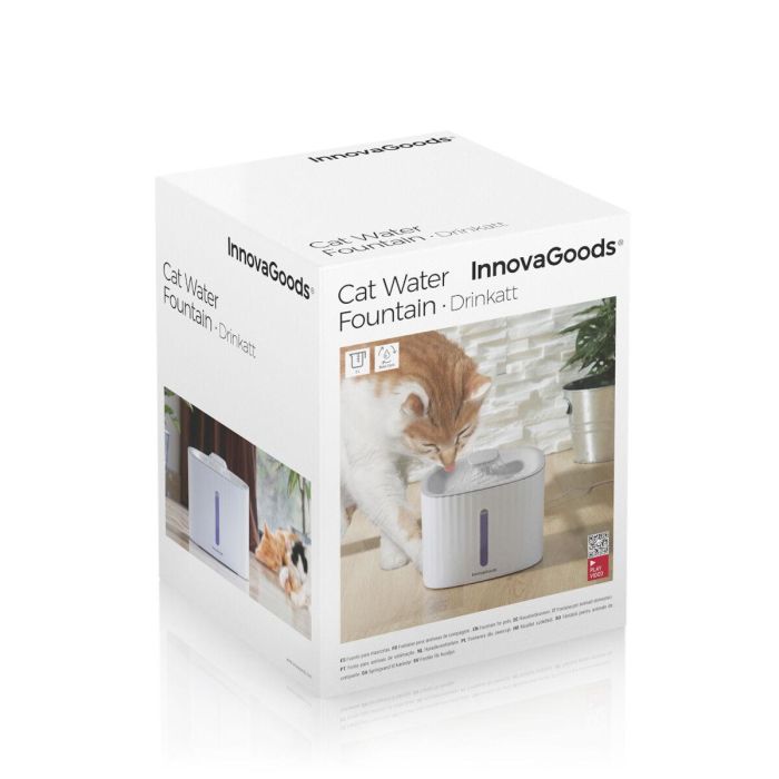Fuente para Mascotas Drinkatt InnovaGoods 1 Fuente para Mascotas Drinkatt InnovaGoods 1