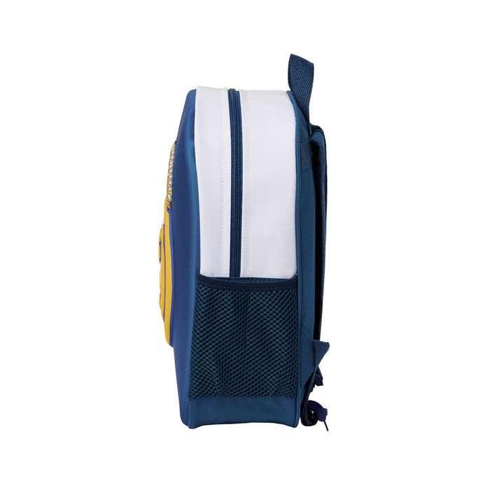 Safta Mochila 3D Real Madrid con diseño frontal termoconformado y bolsillo lateral 2 Safta Mochila 3D Real Madrid con diseño frontal termoconformado y bolsillo lateral 2
