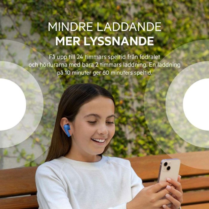 Auriculares con Micrófono Belkin PAC003BTBL Azul 3 Auriculares con Micrófono Belkin PAC003BTBL Azul 3