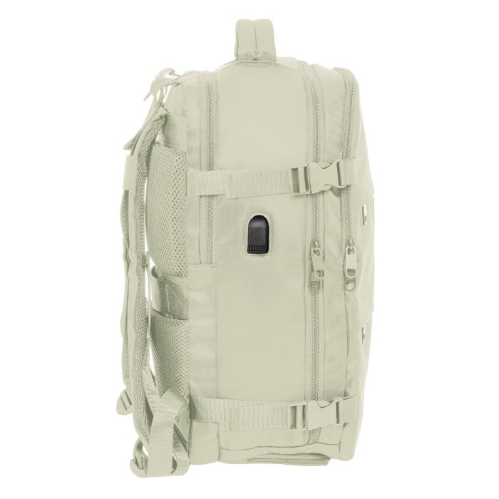 Mochila Escolar Safta Beige Beige 8 Mochila Escolar Safta Beige Beige 8