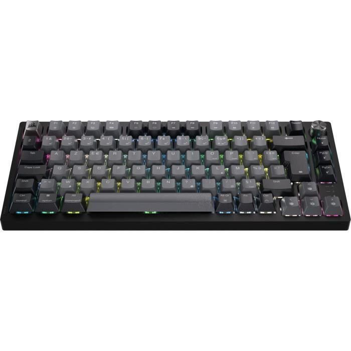 Teclado mecánico inalámbrico para juegos - CORSAIR - K65 PLUS WIRELESS - Negro y gris 1 Teclado mecánico inalámbrico para juegos - CORSAIR - K65 PLUS WIRELESS - Negro y gris 1