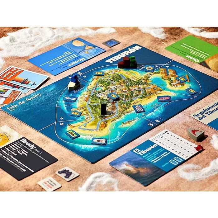 Ravensburger Juego Tiburon 26830 Ravensburger Juego de Mesa de Estrategia y Suspenso Basado en Jaws +12 Años 4
